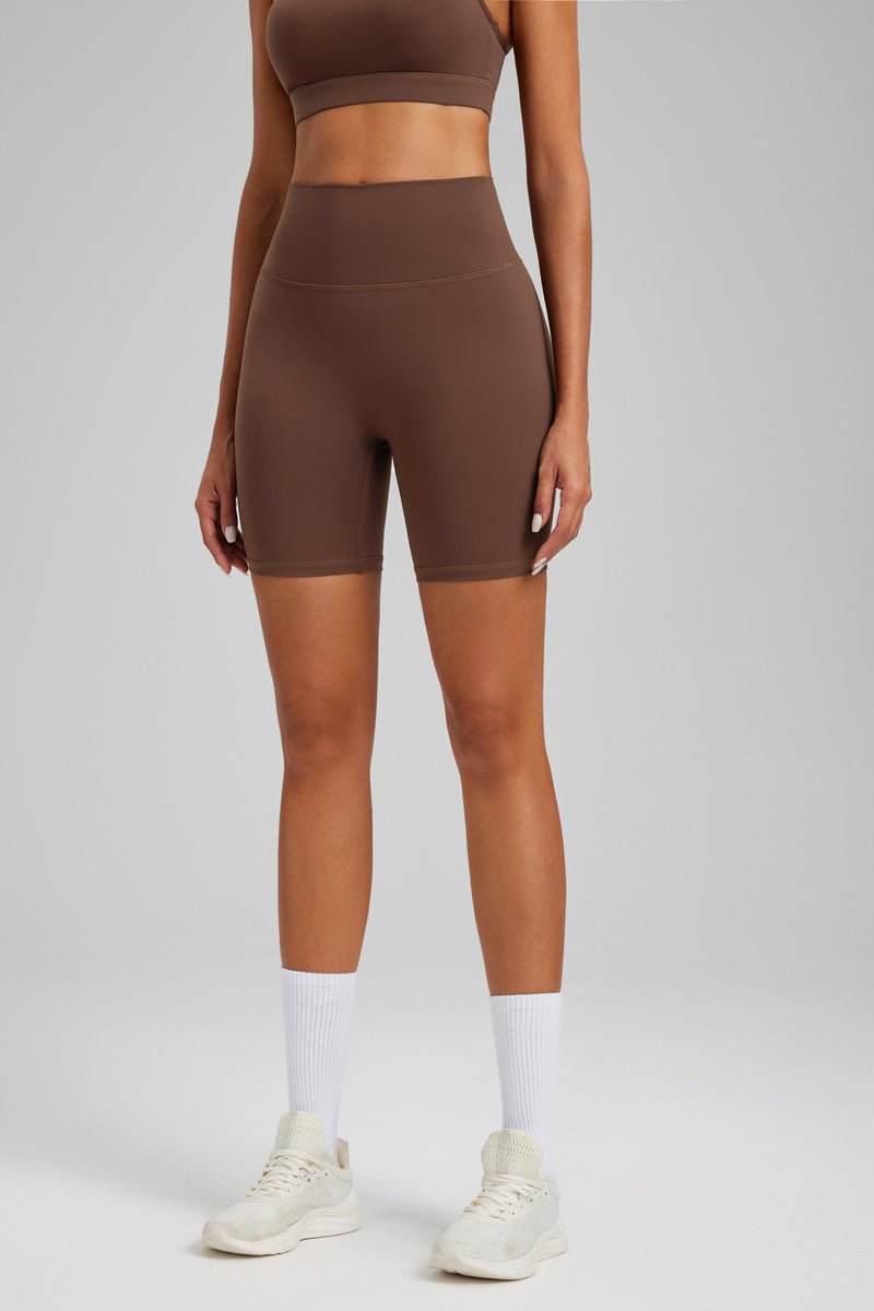 Buttery Soft Yoga Shorts brown