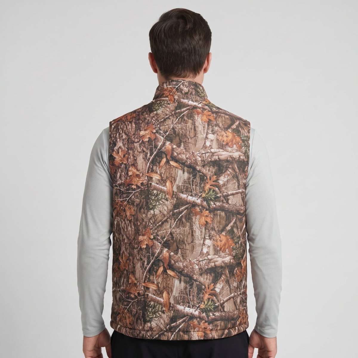 #Camouflage Rear of Heated Vest