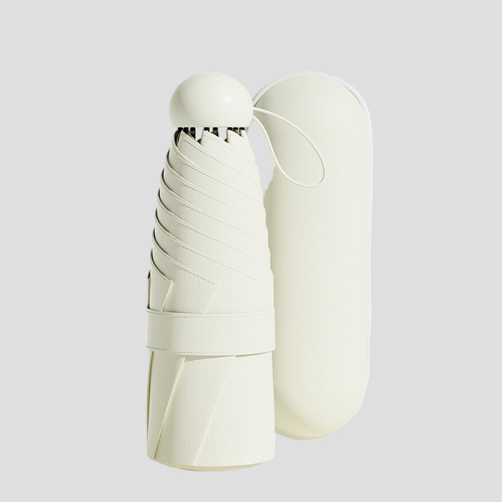 Sun Protective Ivory Capsule UV Umbrella UPF 50_