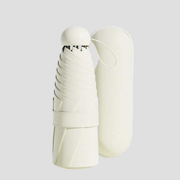 Sun Protective Ivory Capsule UV Umbrella UPF 50_