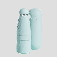 Sun Protective Light Green Capsule UV Umbrella UPF 50_