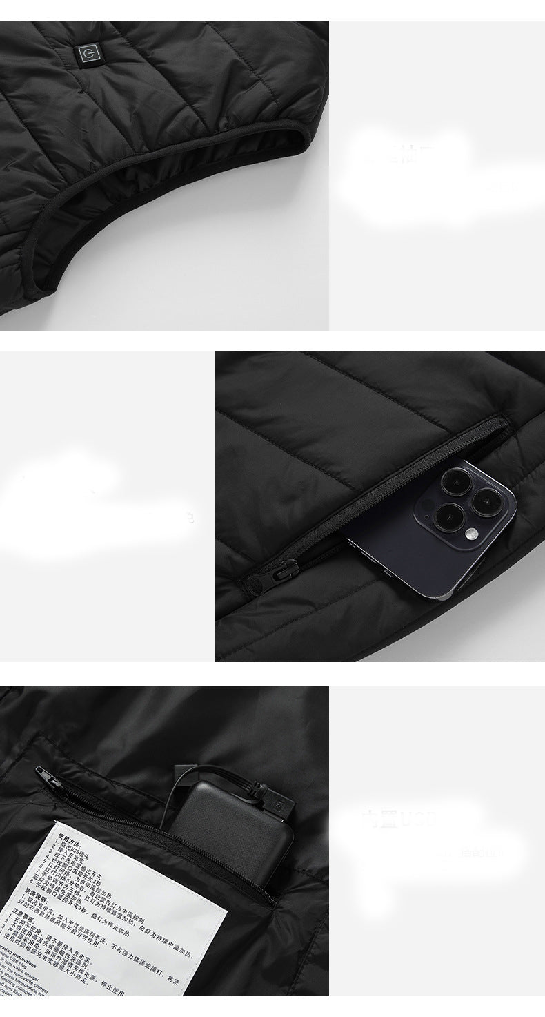 classic heated vest features
