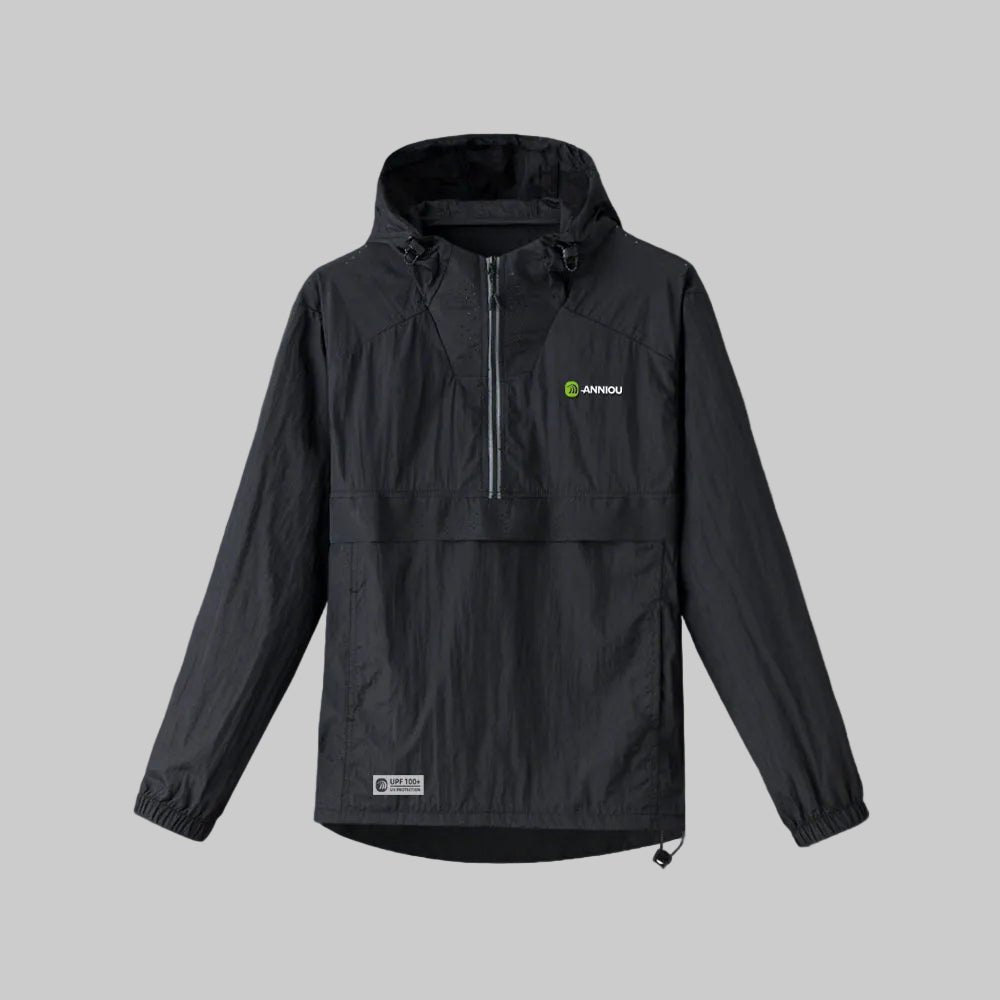 Black Cooling Quick - drying UV Jacket