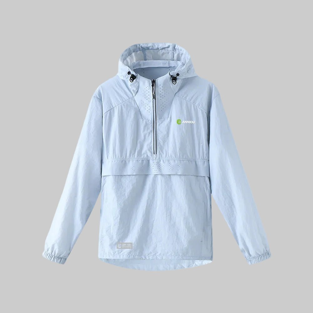 Light Blue Cooling Quick  drying UV Jacket