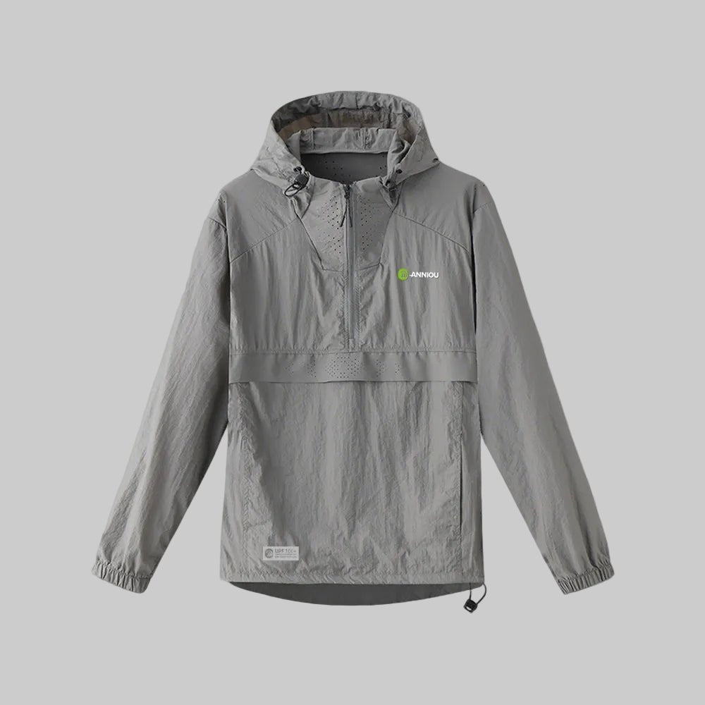 Gray Cooling Quick  drying UV Jacket