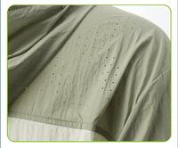 Mocha air holes in jacket