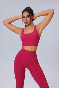 Crisscross Back Sports Bra - Sun Protection Clothing