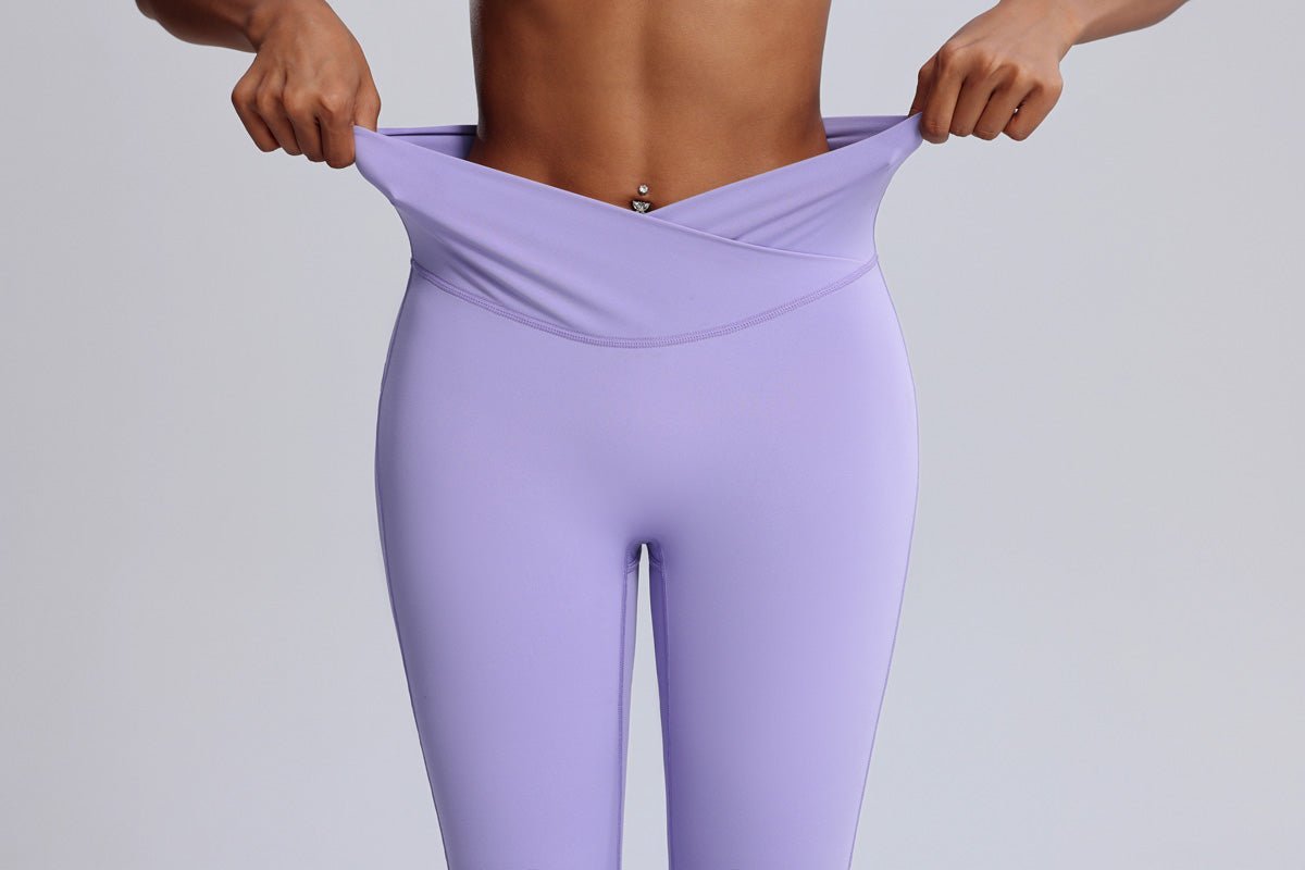 flared yoga pants UPF 50+ 4 way stretch