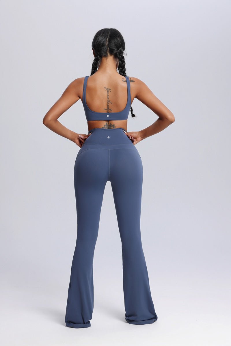 anniou flared yoga pants UPF 50+