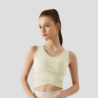 Cross Pleated Tank Top UPF 50+ - Sun Protection Clothing