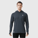 dark gray Hooded UPF 100+ Sports Sweatshirt