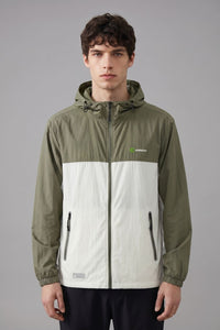 Mens dark green uv jacket