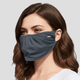 Dark Gray drape sun protection face mask