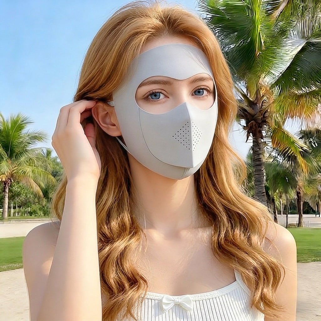 Drinkable Breathable Face Mask light pink