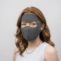 Dark Gray Drinkable Breathable Face Mask