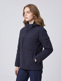 #NavyBlue Heated Softshell Jacket
