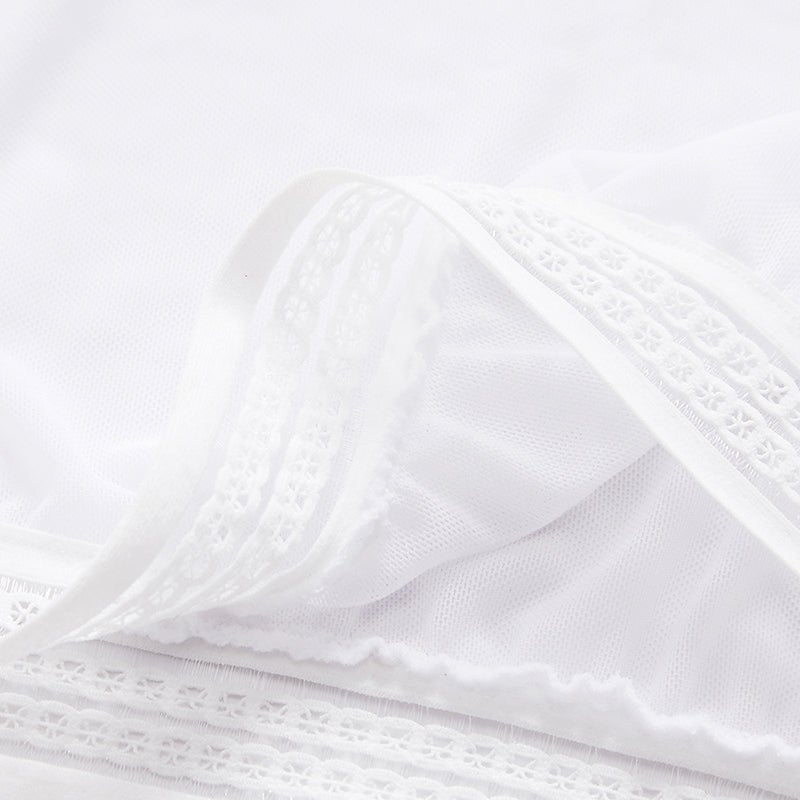 elastic lace trim design