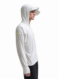 England Official  Shooting Undergarment in White side view with bore cap