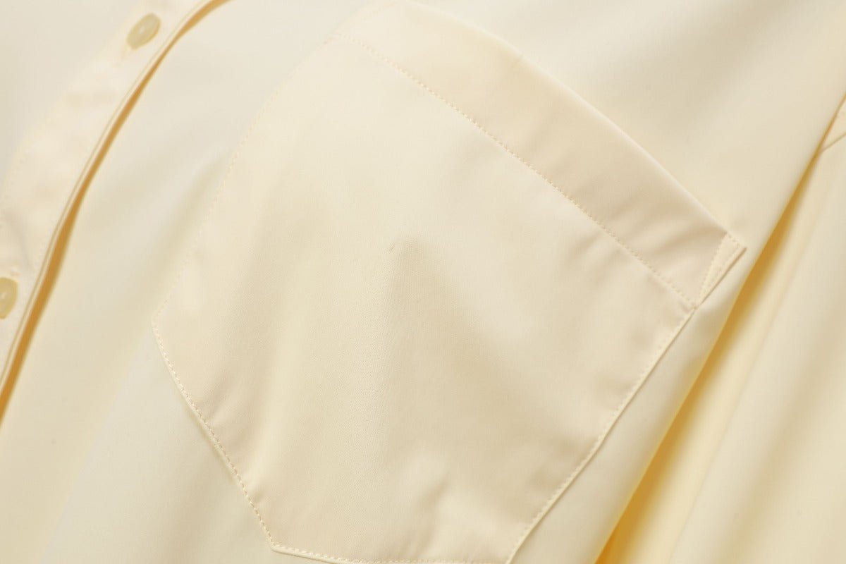 light yellow Sun Shirt UPF 100 pocket