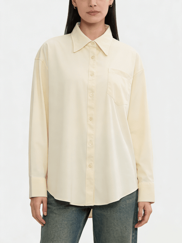 light yellow Anniou Sun Shirt UPF 100