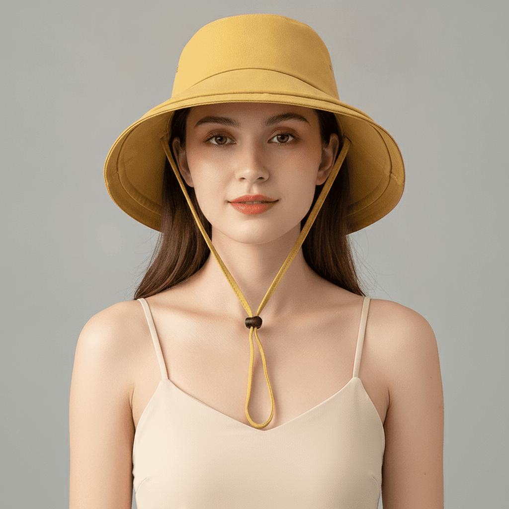 Yellow Expedition Sun Hat UPF 50+