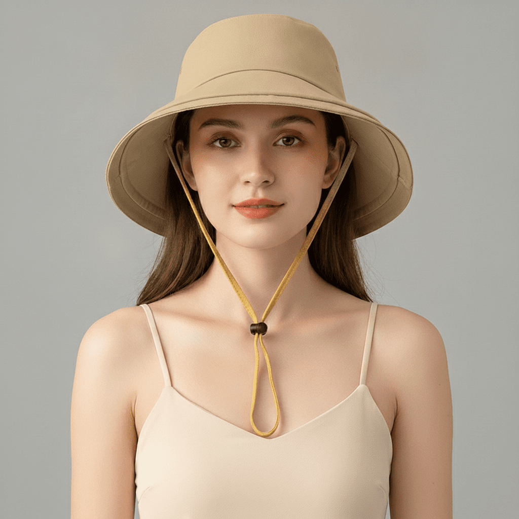 Khaki Expedition Sun Hat UPF 50+