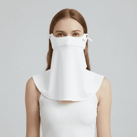 white Face Cover UPF 100