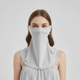 Light Gray Face Cover UPF 50+