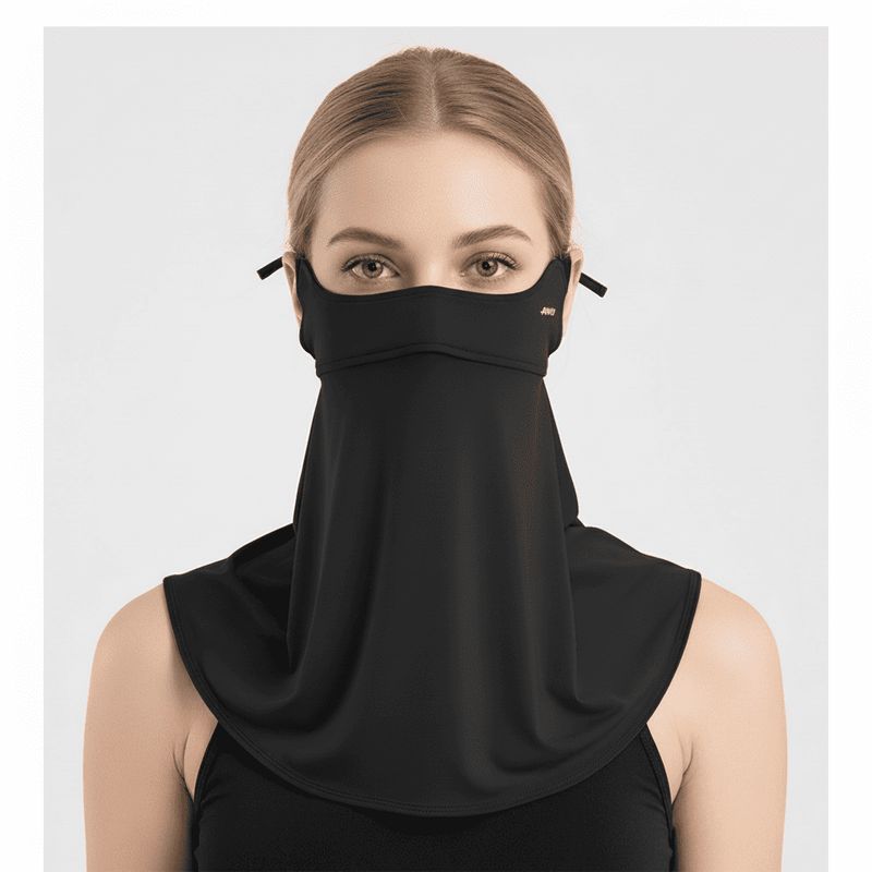 Black Face Cover UPF 50+