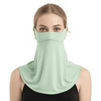 Light Green Face Cover UPF 50+