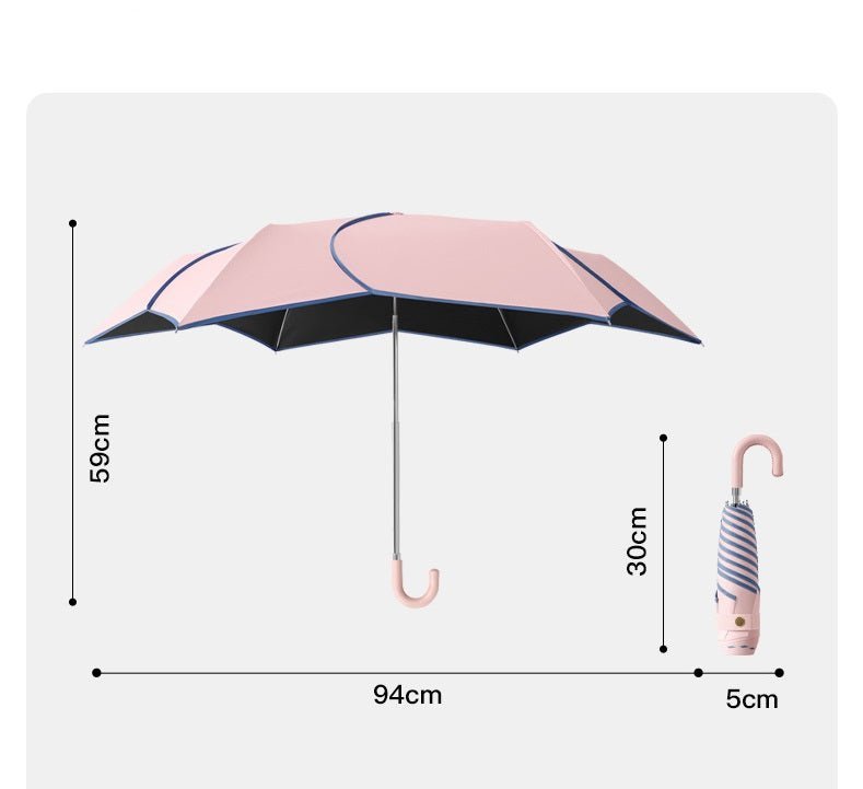 Floral Sun Umbrella UPF50+
