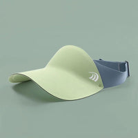 Kids Light Green Foldable Sun Protection Visor