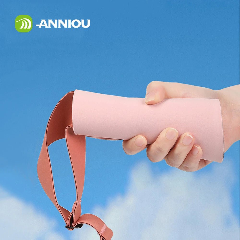 Kids Foldable Sun Protection Visor being tested