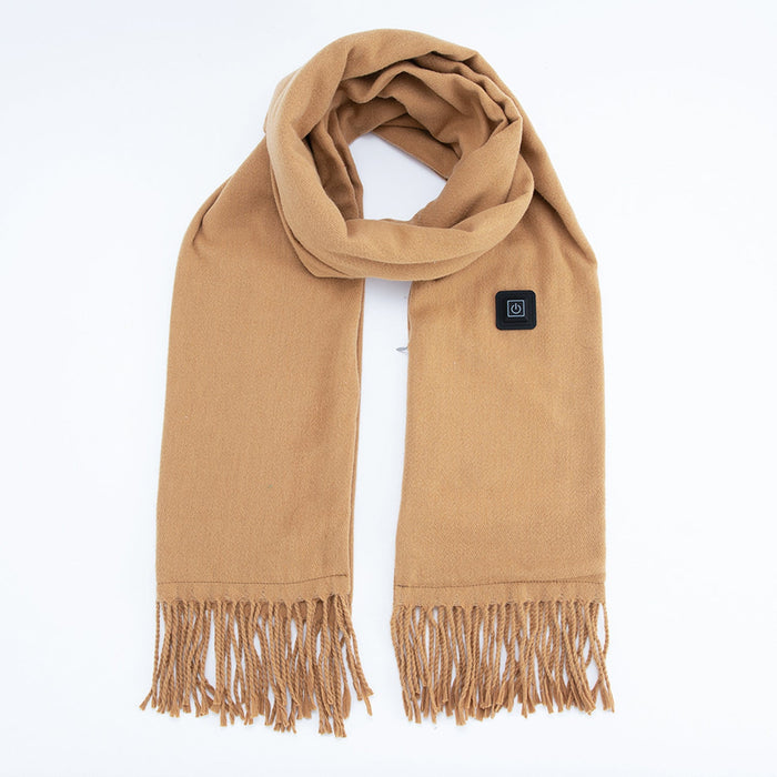 Fringed Heated Scarf - Sun Protection Clothing