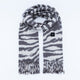 Fringed Heated Scarf - Sun Protection Clothing