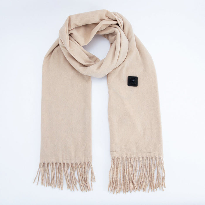 Fringed Heated Scarf - Sun Protection Clothing