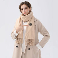 Fringed Heated Scarf - Sun Protection Clothing