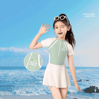 Girl's UPF 50+ Swim Dress - Sun Protection Clothing