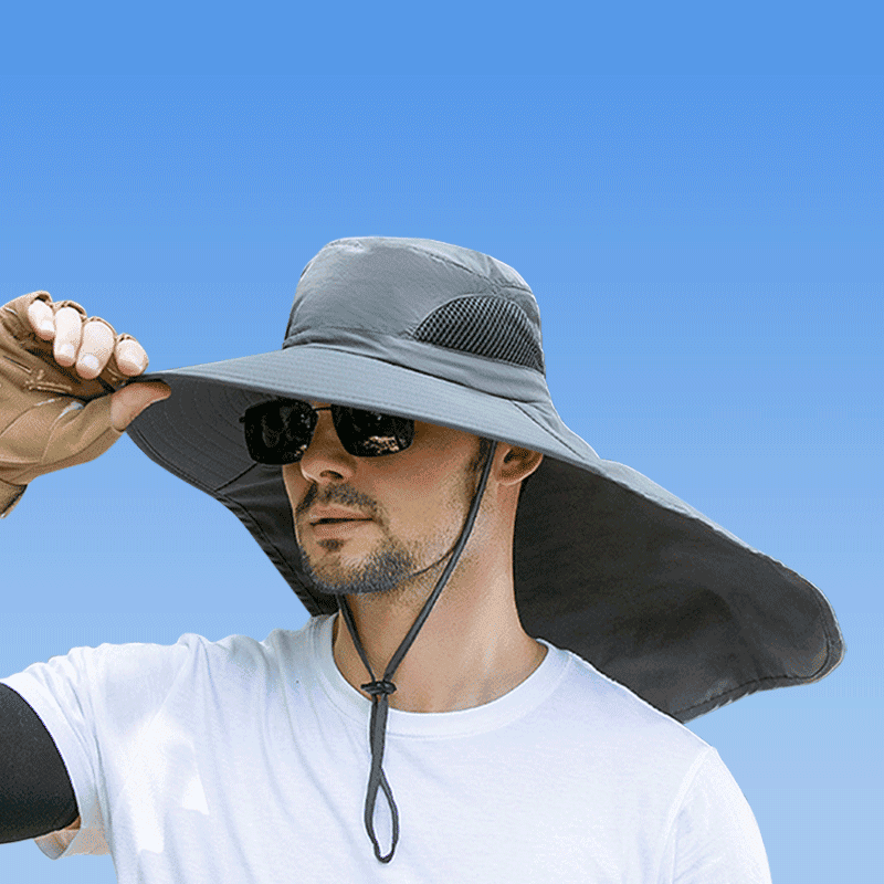 chin strap sun protection fishing hat