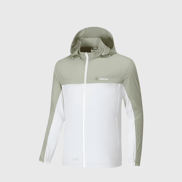 light green UPF 100+ Lightweight Jacket