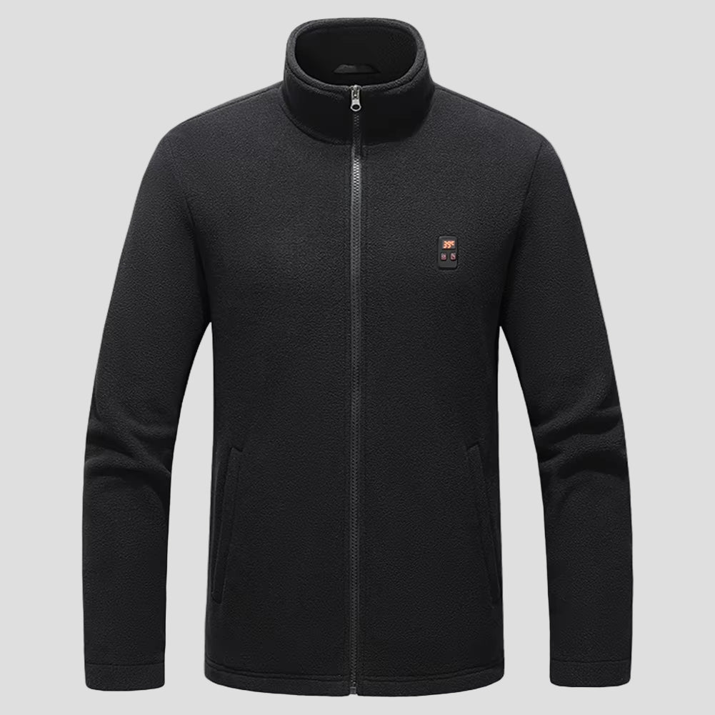 9 Area Heated Polar Fleece Jacket