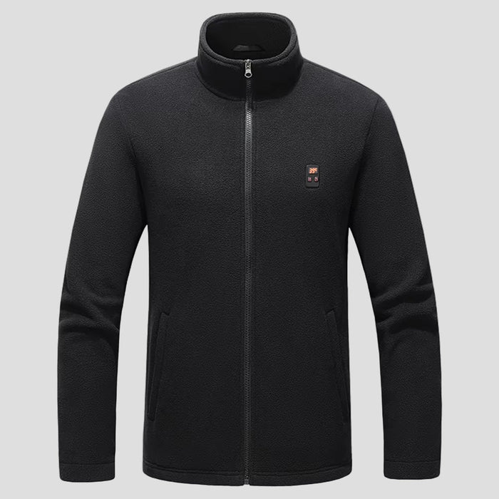 9 Area Heated Polar Fleece Jacket