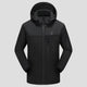 men's black Heated Hooded Softshell Jacket