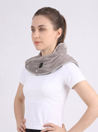 Womens #Grey Heated Neck and Shoulder Wrap