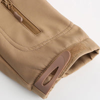 Heated Parka Jacket velcro cuffs