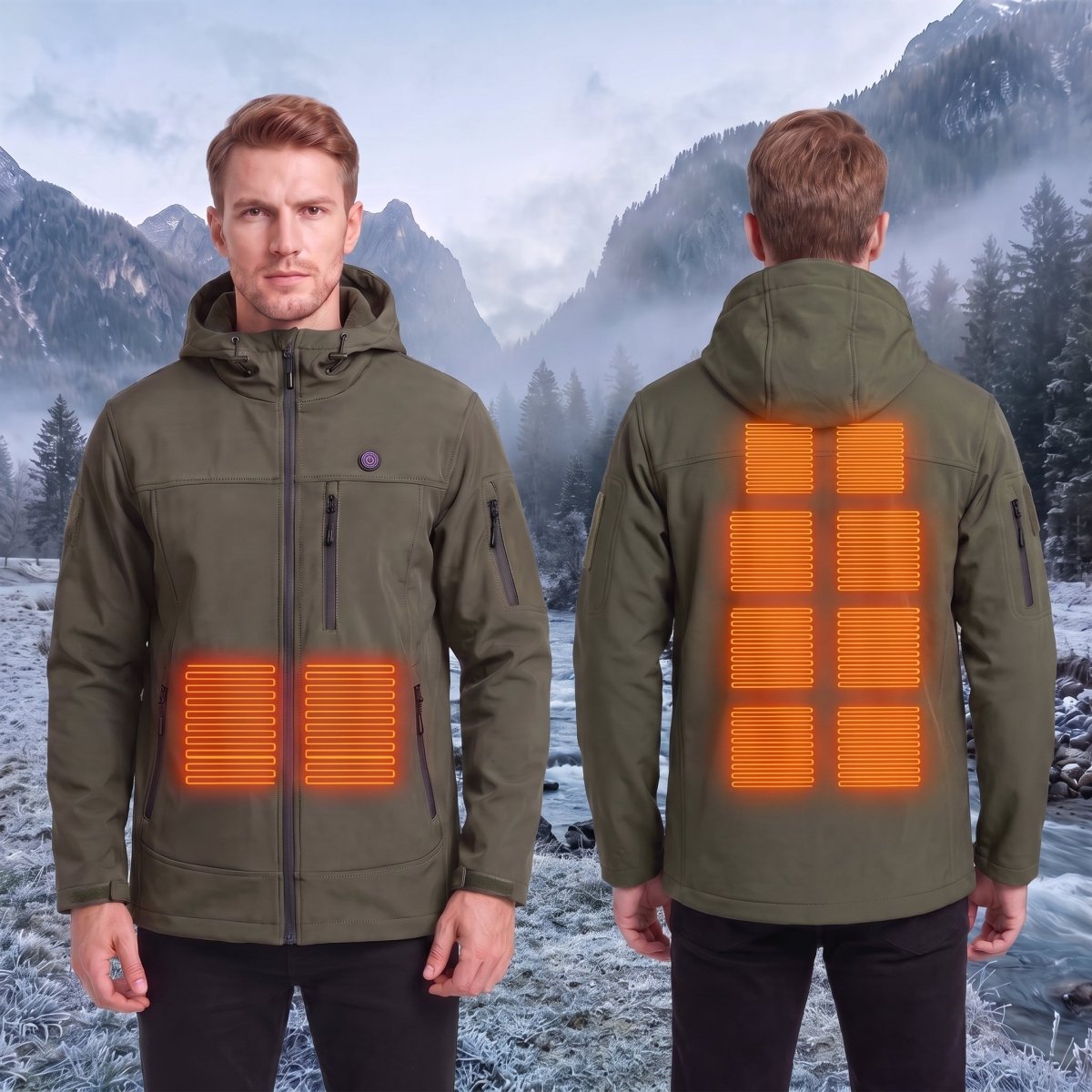 Thermal Heated Softshell Jacket