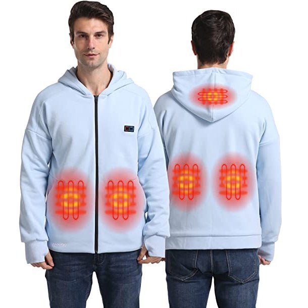 Heated Blue Hoodie