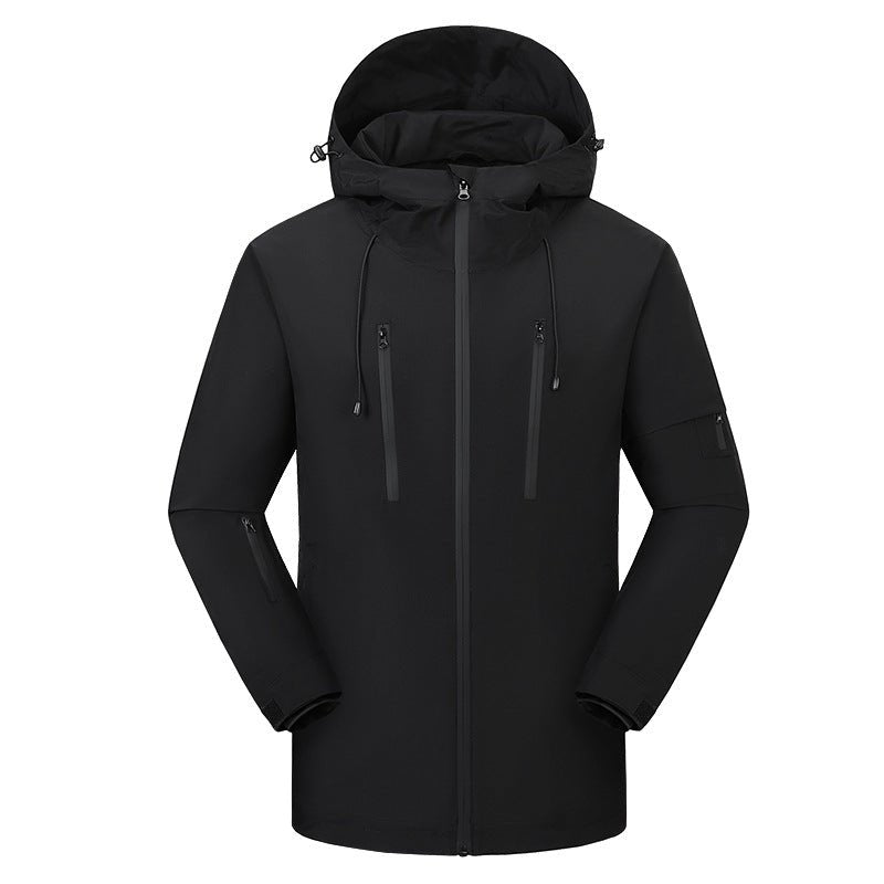 Hooded Softshell Heated Jacket - Sun Protection Clothing