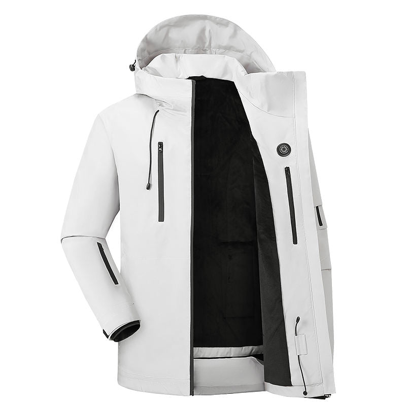 Hooded Softshell Heated Jacket - Sun Protection Clothing
