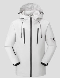 Hooded Softshell Heated Jacket - Sun Protection Clothing